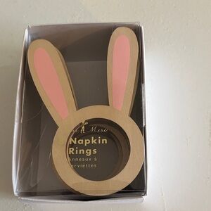 Meri Meri Set of Rabbit Napkin Rings